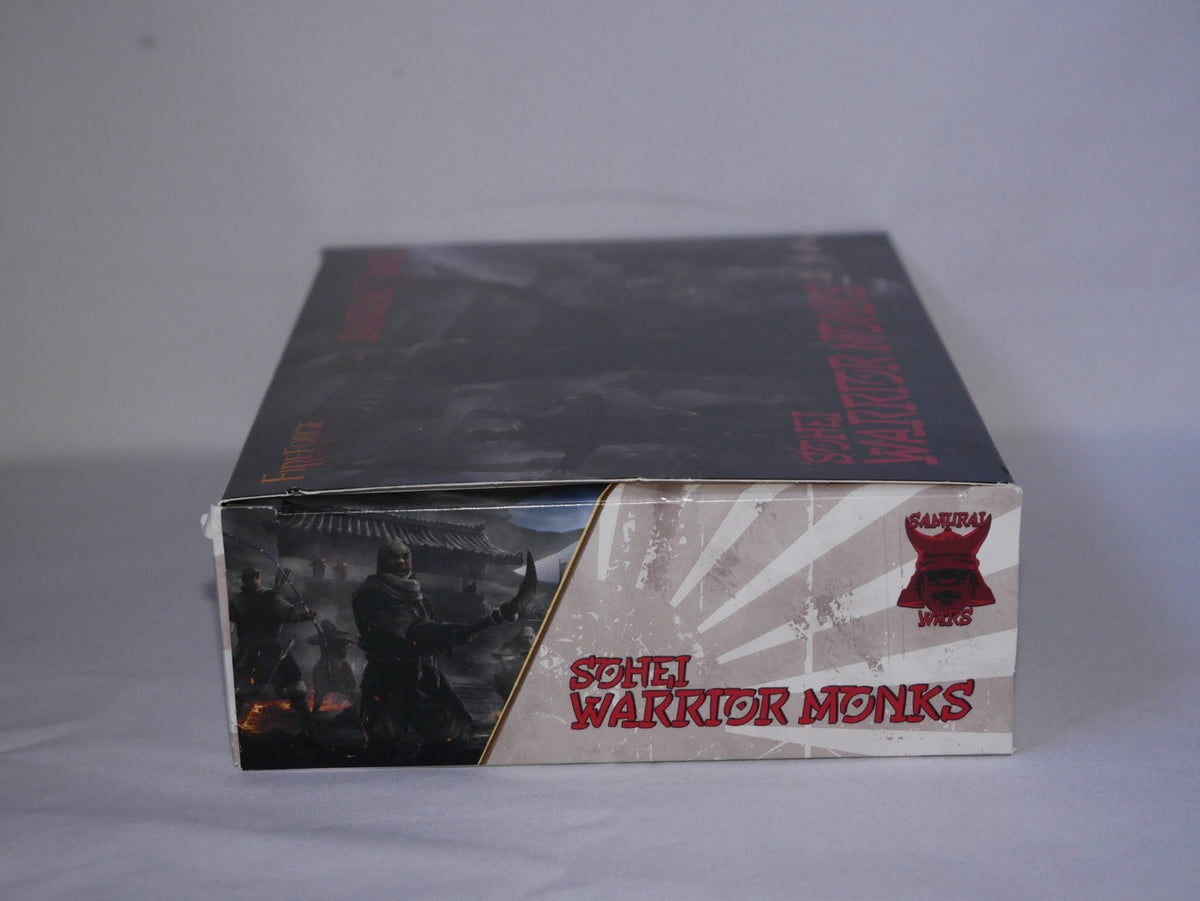 Fireforge Games Samurai Wars 28mm Hard Plastic Sohei Warrior Monks - SWMO01-BS