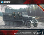 Rubicon Models 1:56 Scale German SdKfz 7 Half-Track Artillery Tractor - 280065