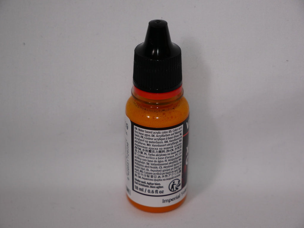 Vallejo Xpress Color Acrylic Range Imperial Yellow 18ml Dropper Bottle - 72.403