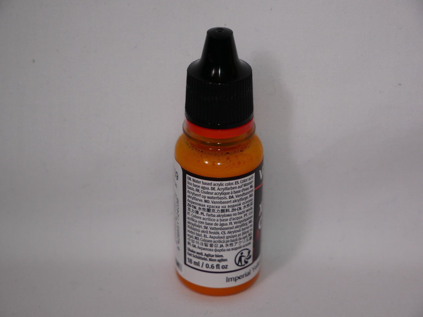 Vallejo Xpress Color Acrylic Range Imperial Yellow 18ml Dropper Bottle - 72.403