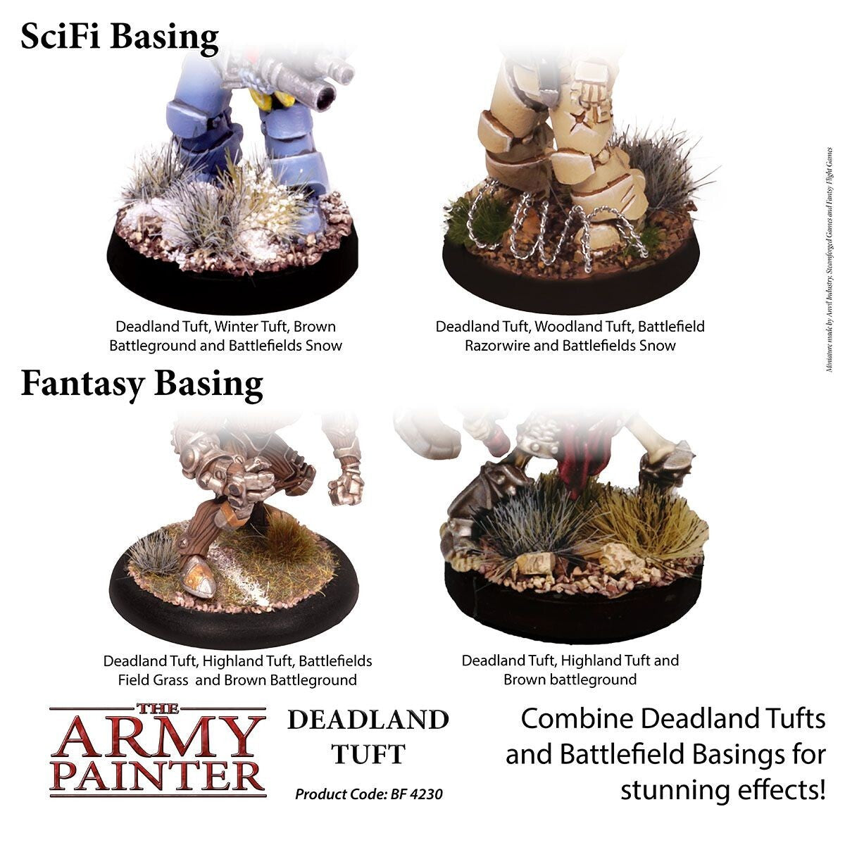The Army Painter Battlefields Deadland Tufts For Wargaming (77) Per Pack BF4230