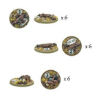 Black Powder Epic Battles Scale Miniatures Zulu Impi Casualty Markers - 312414603