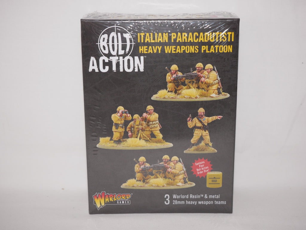Bolt Action 1:56 Scale WW2 Italian Paracadutisti Heavy Weapons Platoon - 402615801