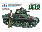 Tamiya 1:35 Scale Military Miniature Series No.389 French Light Tank H39 - 35389