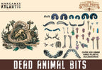 Wargames Atlantic The Spare Parts Emporium 28mm Dead Animal Bits - WAAPW001
