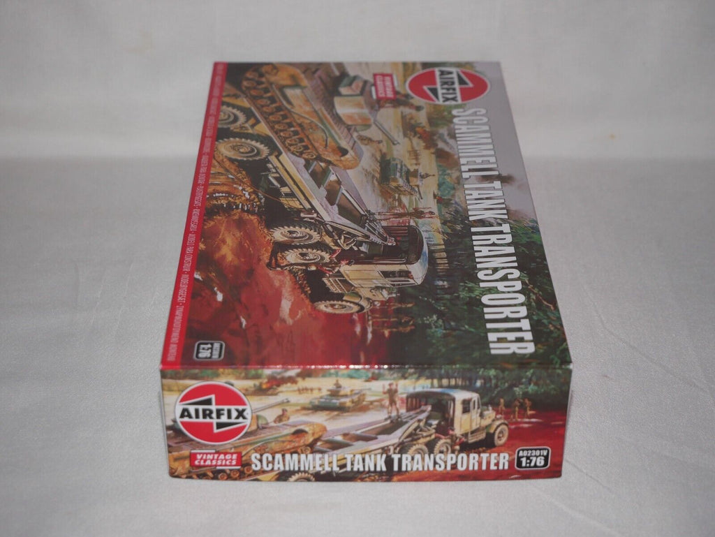 Airfix Vintage Classics 1:76 Scammell Tank Transporter Kit Skill Level 2 A02301V