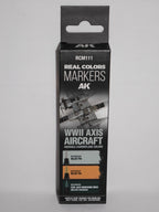 AK Interactive Real Color Markers WWII Axis Aircraft Squiggle Camo Colors RCM111