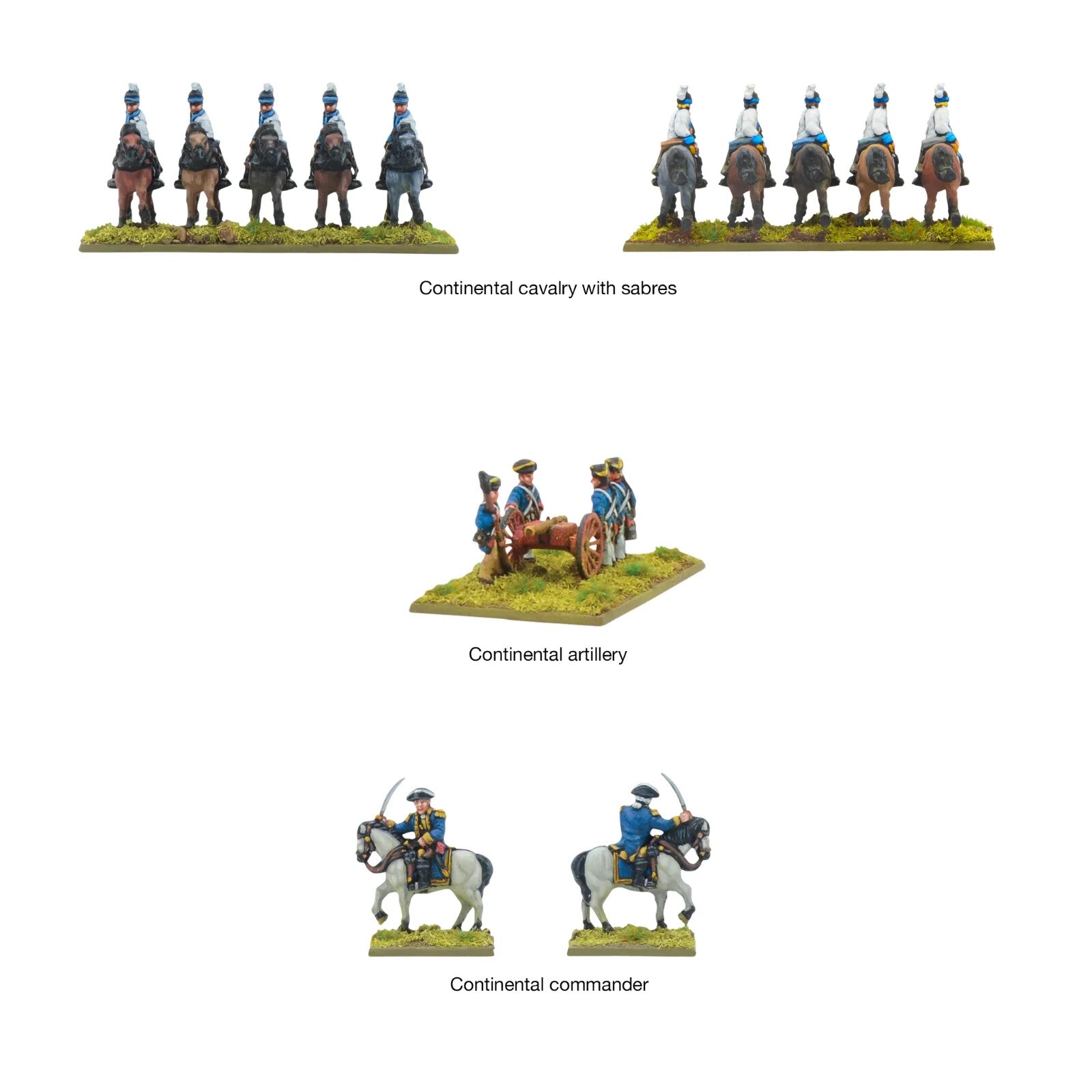 Black Powder Epic Battles Revolution 15mm Continental Army Brigade - (312403406)