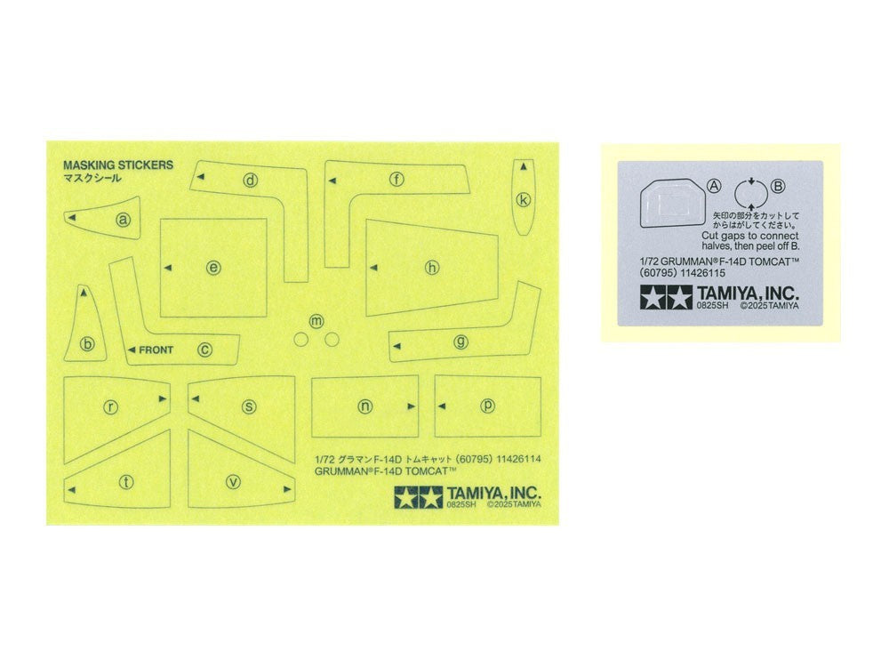 Tamiya 1:72 Scale War Bird Collection Series No.95 Grumman F-14D Tomcat - 60795