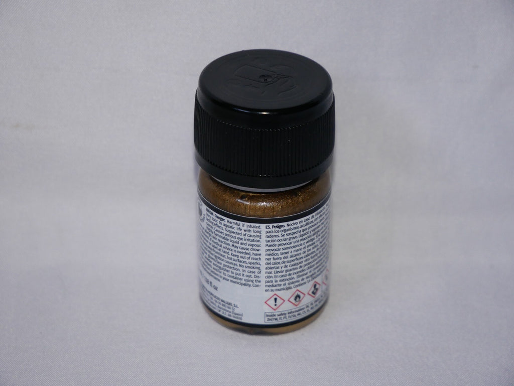 Vallejo Liquid Metal Rich Gold Metallic Alcohol Based 35ml / 1.15 fl oz - 70.793