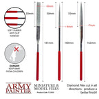 The Army Painter Miniature & Model Hobby Diamond Files (3 Piece) Tool Set TL5033