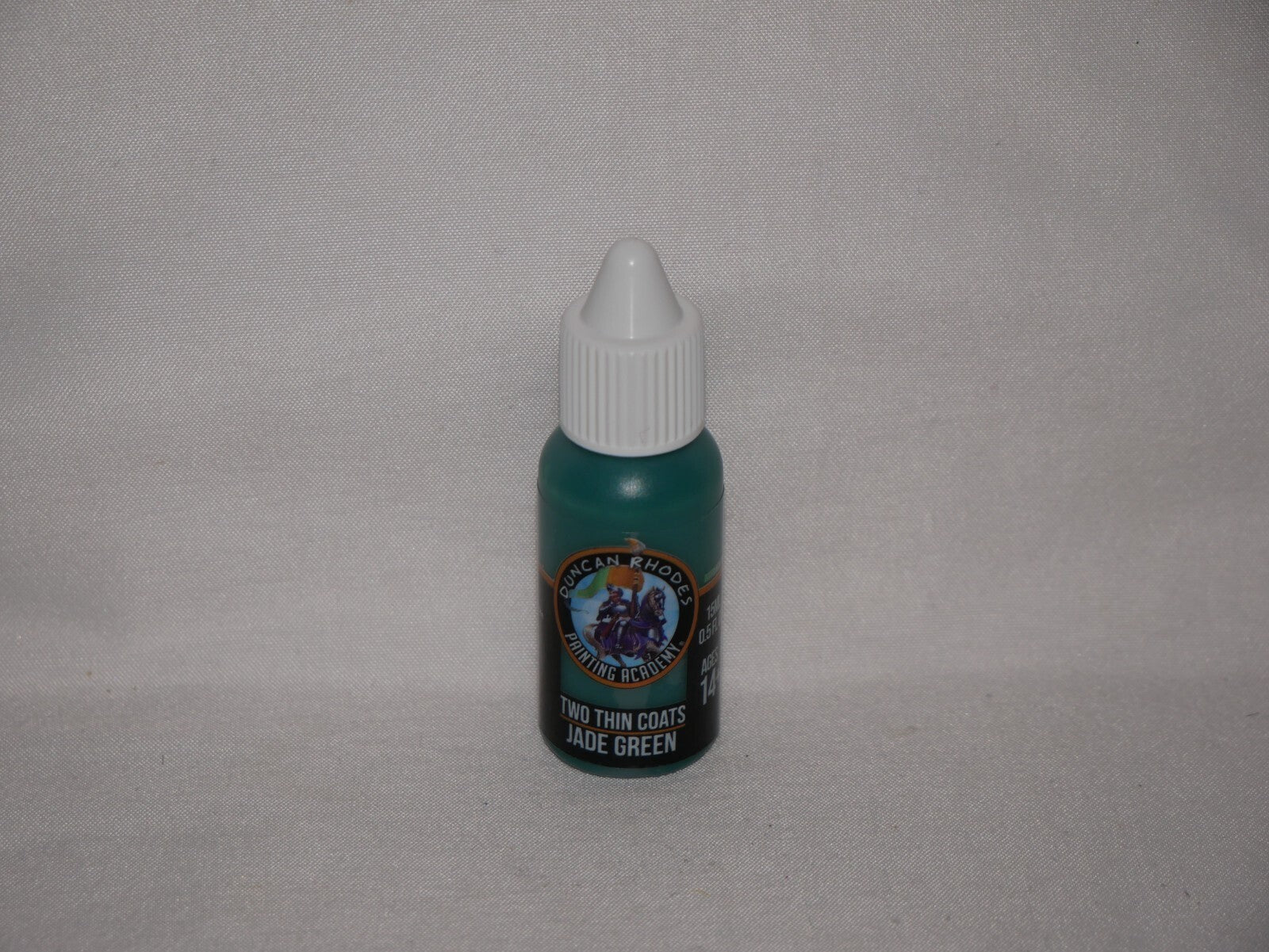 Duncan Rhodes Painting Academy 'Two Thin Coats' Jade Green 15ml Bottle - 10083