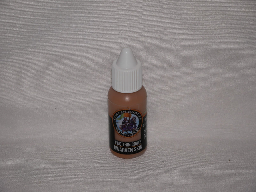 Duncan Rhodes Painting Academy 'Two Thin Coats' Dwarven Skin 15ml Bottle - 10026