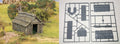Renedra Ltd Generic Scenery & Bases 1/56th Scale Wattle/Timber Outbulding - RNWT