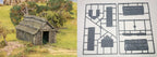 Renedra Ltd Generic Scenery & Bases 1/56th Scale Wattle/Timber Outbulding - RNWT