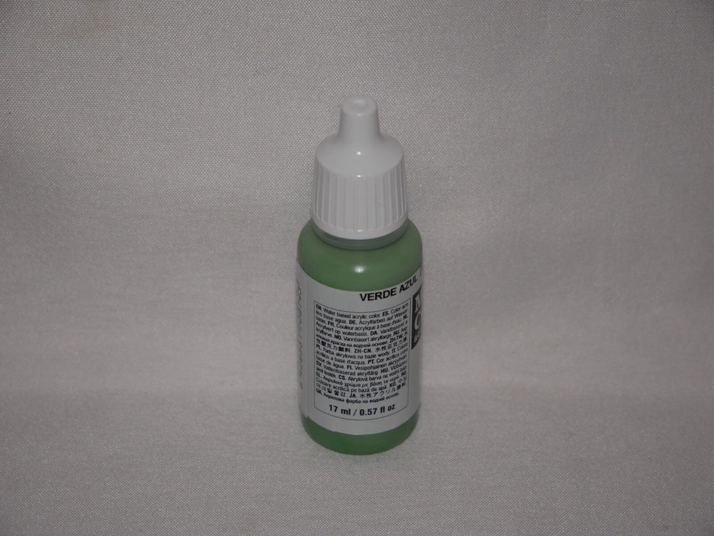 Vallejo Model Color Green Sky Acrylic 17ml/0.57 fl oz Dropper Bottle 70.974