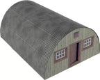 Metcalfe Card Construction Kits OO/HO Scale Prefabricated Nissen Hut Kit - PO415