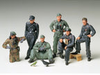 Tamiya Military Miniatures 1:35 Scale WWII German Tank Crew At Rest - 35201