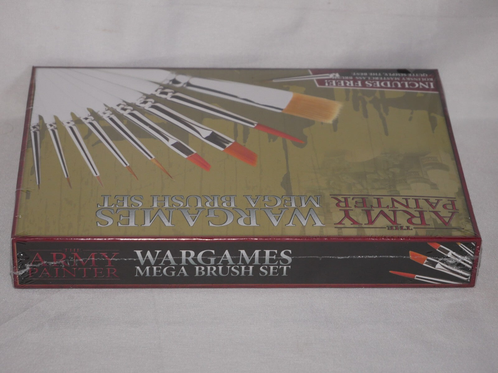The Army Painter Miniature Wargames Mega Paint Brush Set (10 Burshes) - ST5113