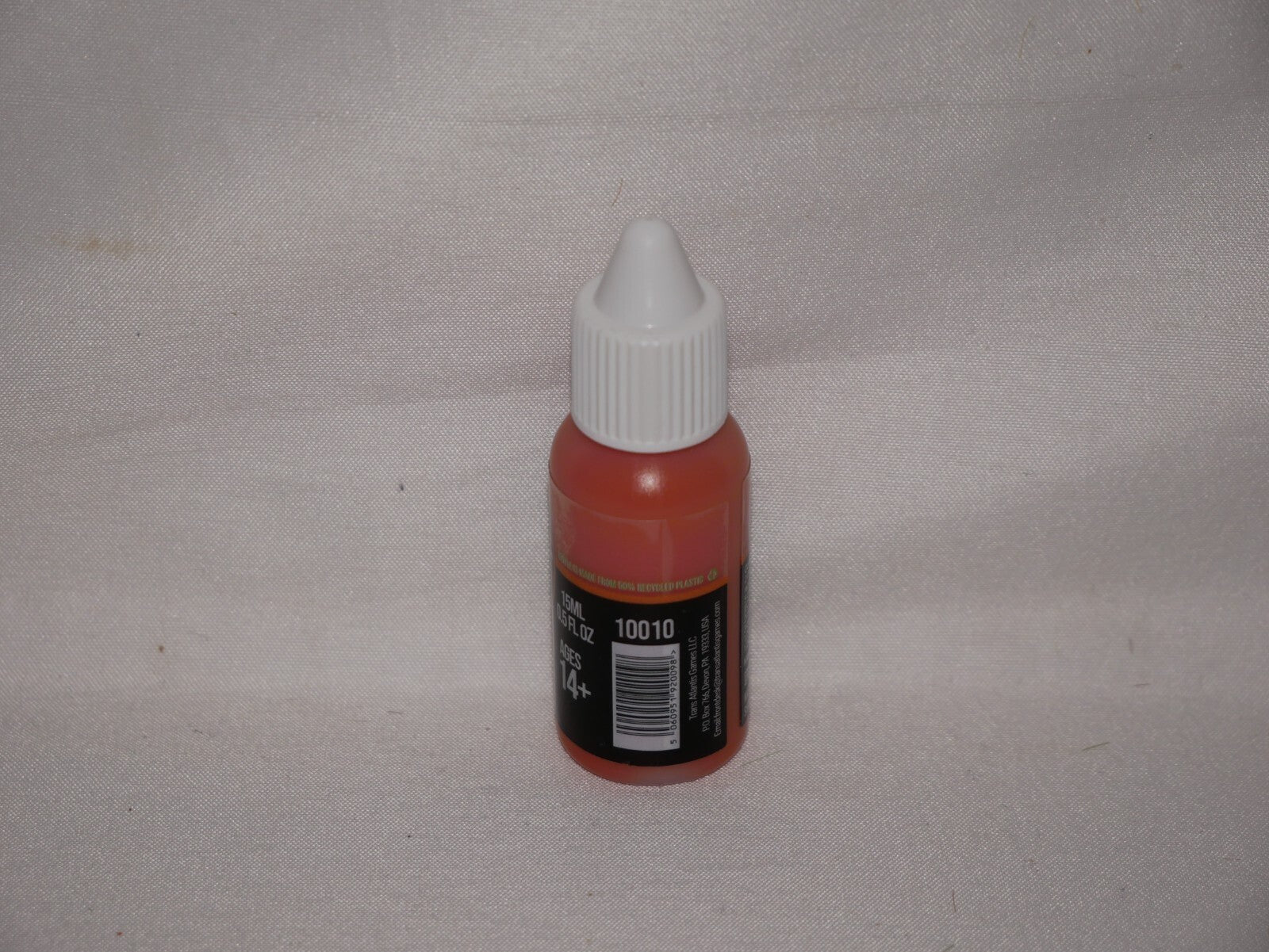 Duncan Rhodes Painting Academy 'Two Thin Coats' Rust Orange 15ml Dropper - 10010