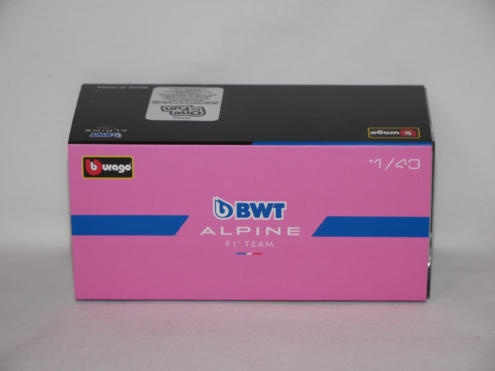 Burago 1:43 Scale BWT Alpine F1 Team A524 2024 No.31 Esteban Ocon - #18-38220O