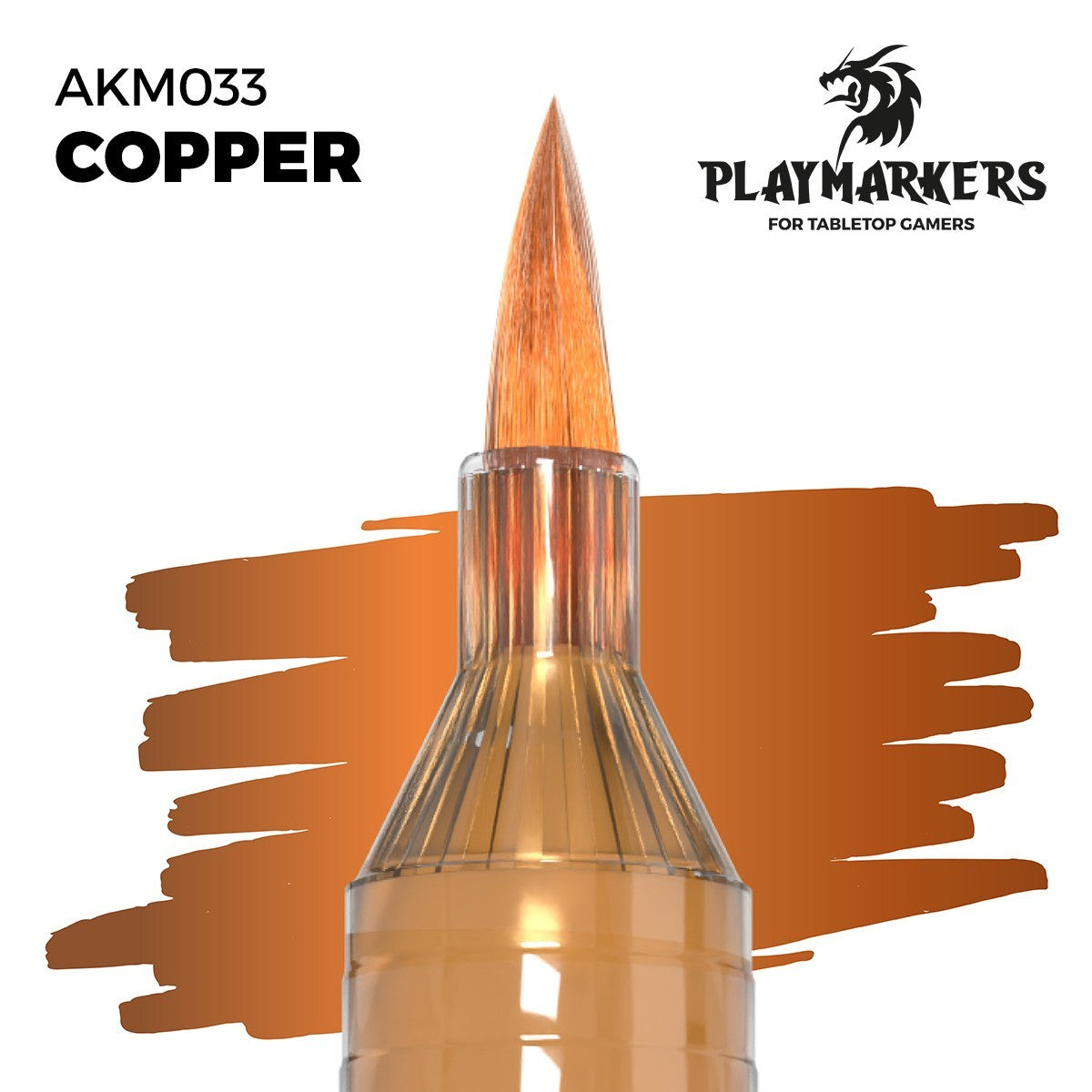 AK Interactive Acrylic Paint Playmarkers For Model Tabletop Games Copper AKM033