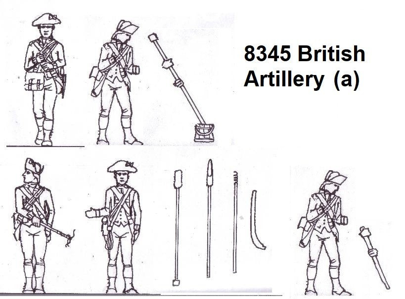 Hat Industrie 1:72 Scale American War Of Independence British Artillery - 8345