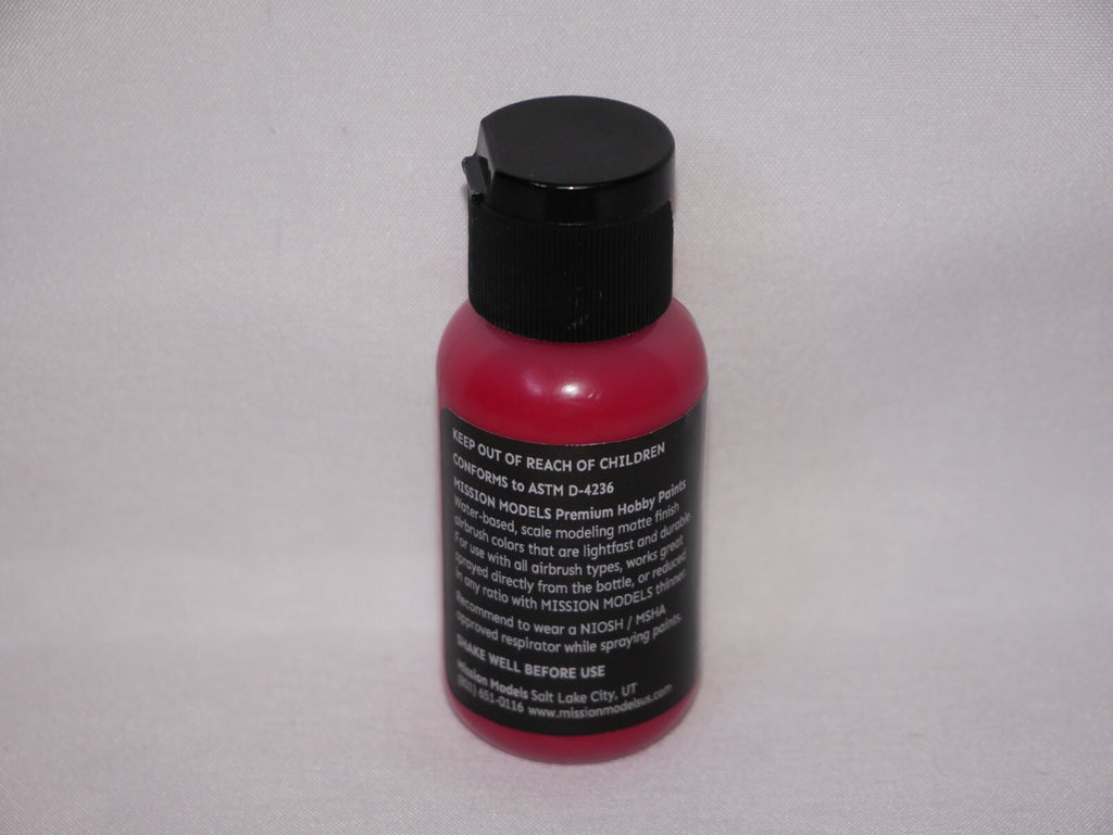 Mission Models Premium Hobby Paints Red 30ml / 1 fl oz Bottle (MMP - 003)