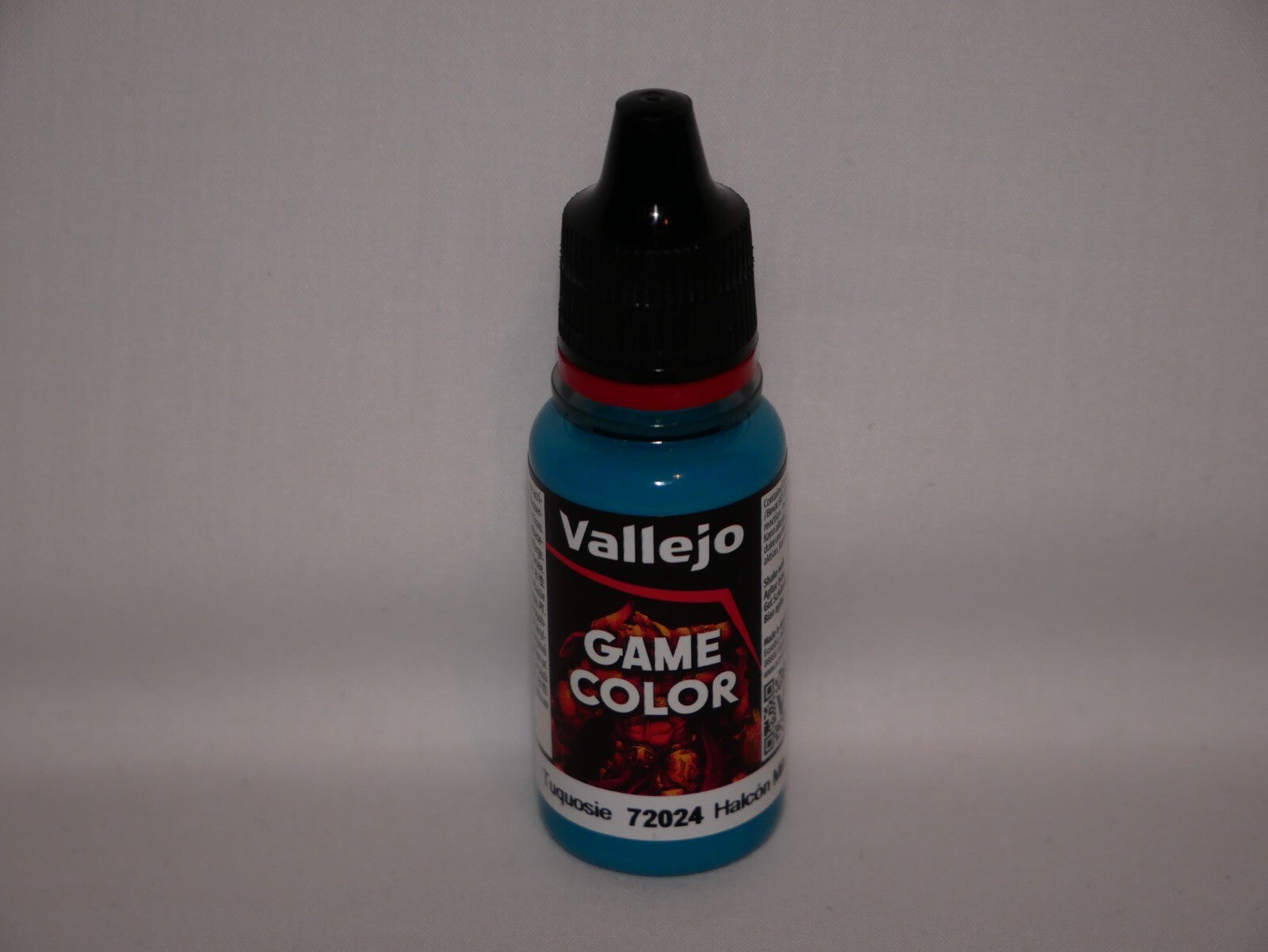 Vallejo Game Color Acrylic Range Turquois 18ml/0.6 fl oz Dropper Bottle - 72.024