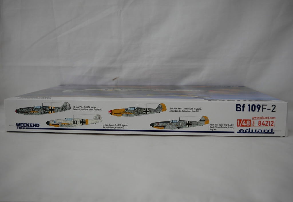 Eduard 1:48 Scale WWII Messerschmitt Bf 109F-2 Weekend Edition Model Kit - 84212