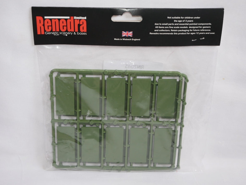 Renedra Limited Generic Scenery & Bases 20 x 45mm Bases 20 Per Pack - RN2045