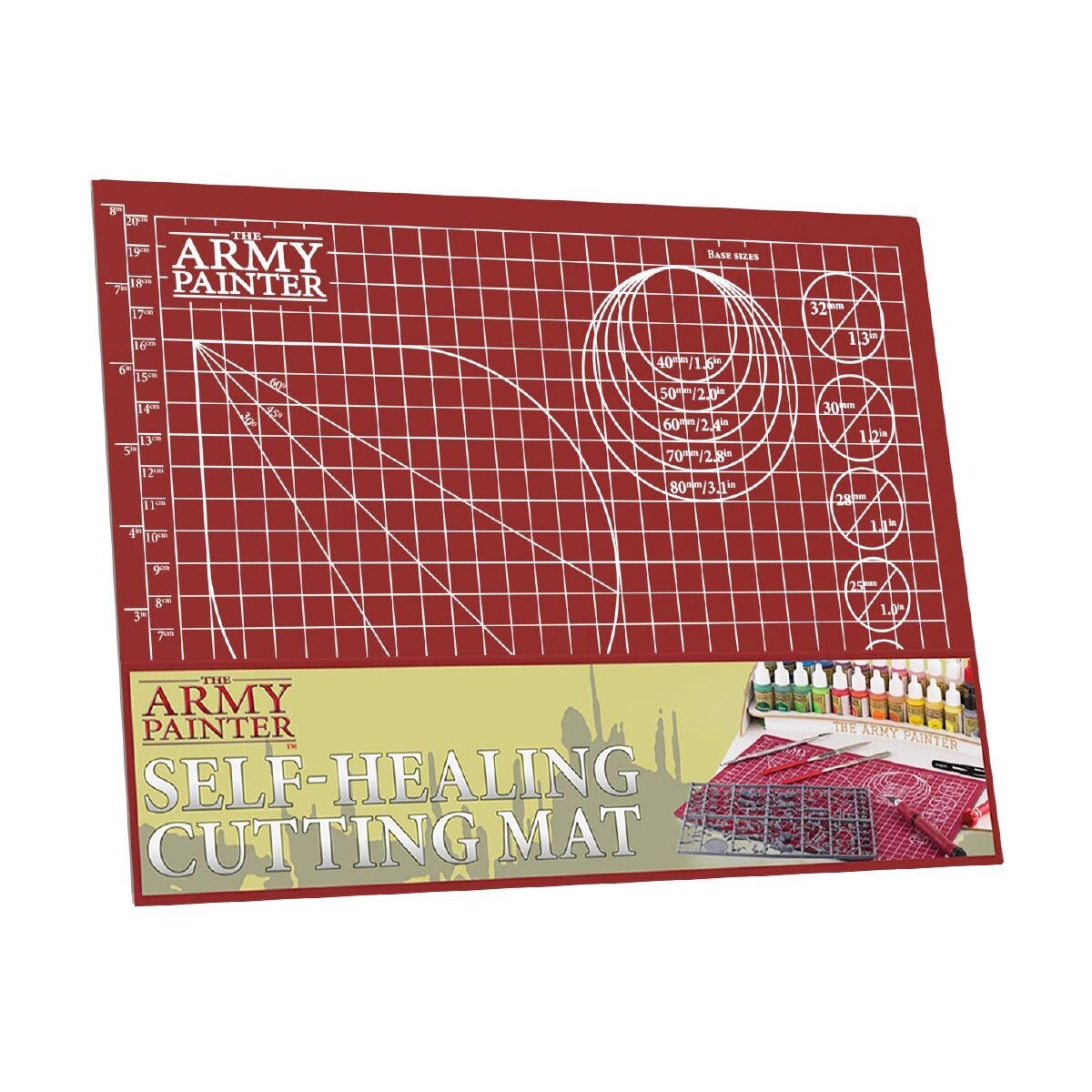 The Army Painter A4 Self Healing Cutting Mat With Markings ( 220 x 300mm) TL5049