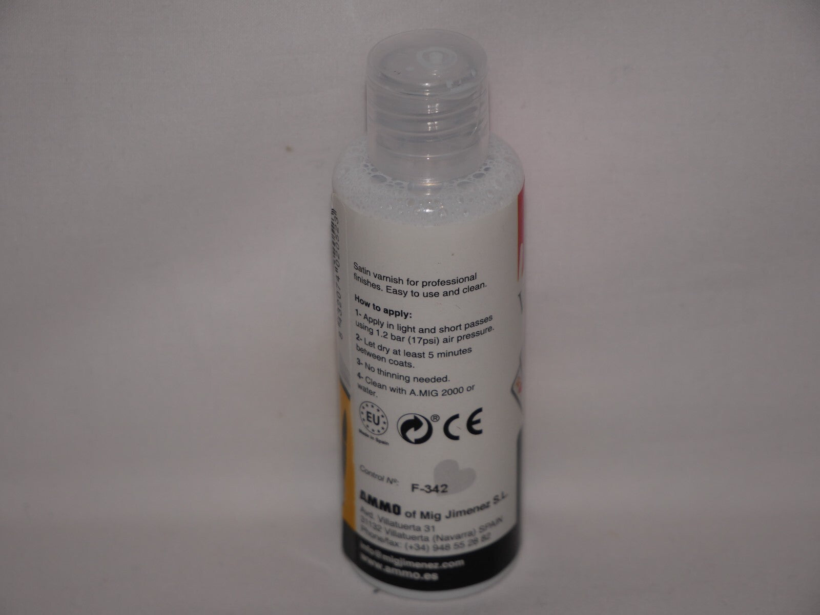 Ammo By Mig Jimenez Acrylic Professional Lucky Satin Varnish 60ml - A.MIG-2052