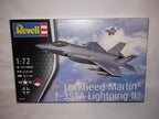 Revell 1:72 Scale Lockheed Martin F-35 A Lightning II Kit Skill Level 4 - 03799