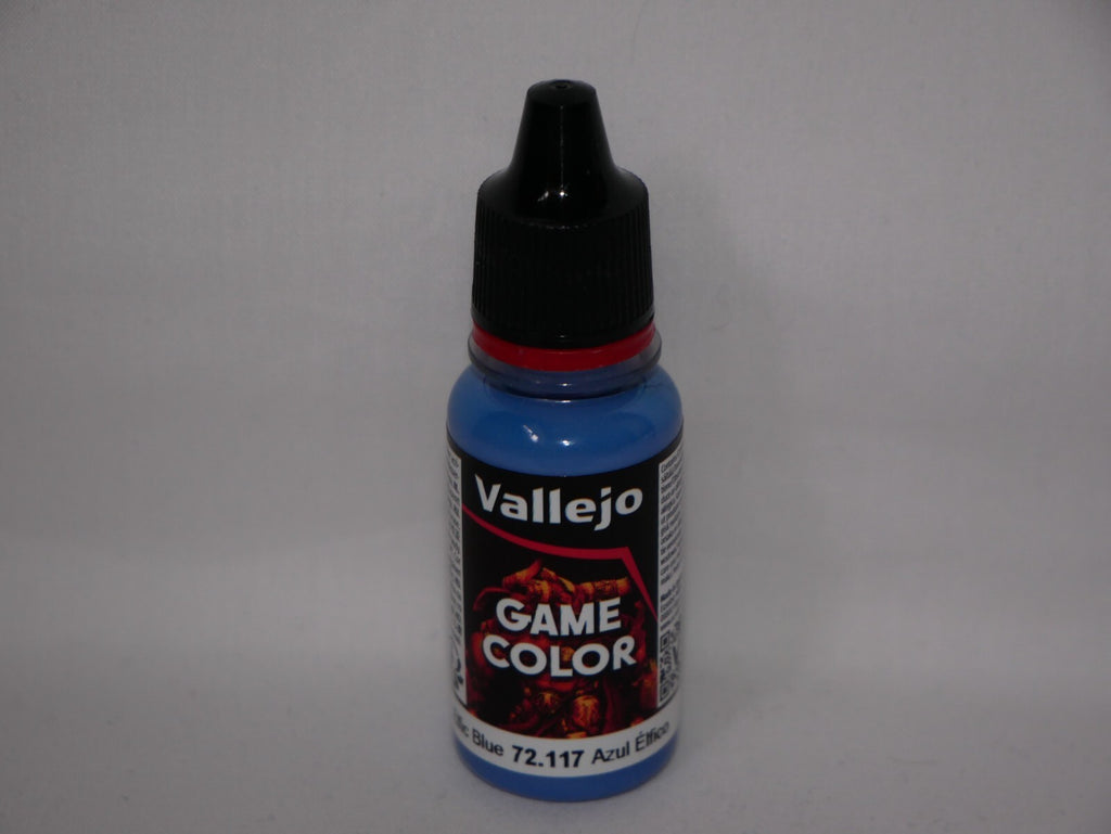 Vallejo Game Color Acrylic Range Elfic Blue 18ml/0.6 fl oz Dropper Bottle 72.117