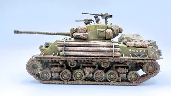 Rubicon Models 1:56 (28mm) Scale WWII US M4A3(76)W / M4A3E8 Sherman - 280042