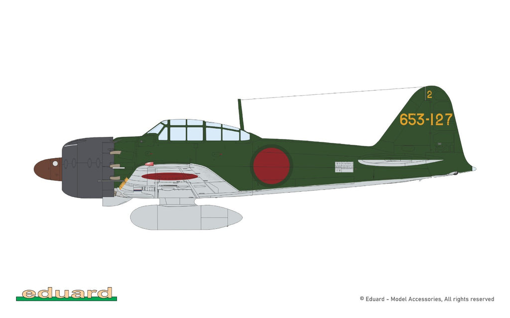Eduard 1:48 Scale Kamikaze Tokkotai Limited Edition Dual Model Combo Set - 11184