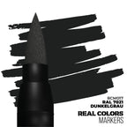 AK Interactive Real Colors Acrylic Fast Dry Markers RAL 7021 Dunkerlgrau RCM017