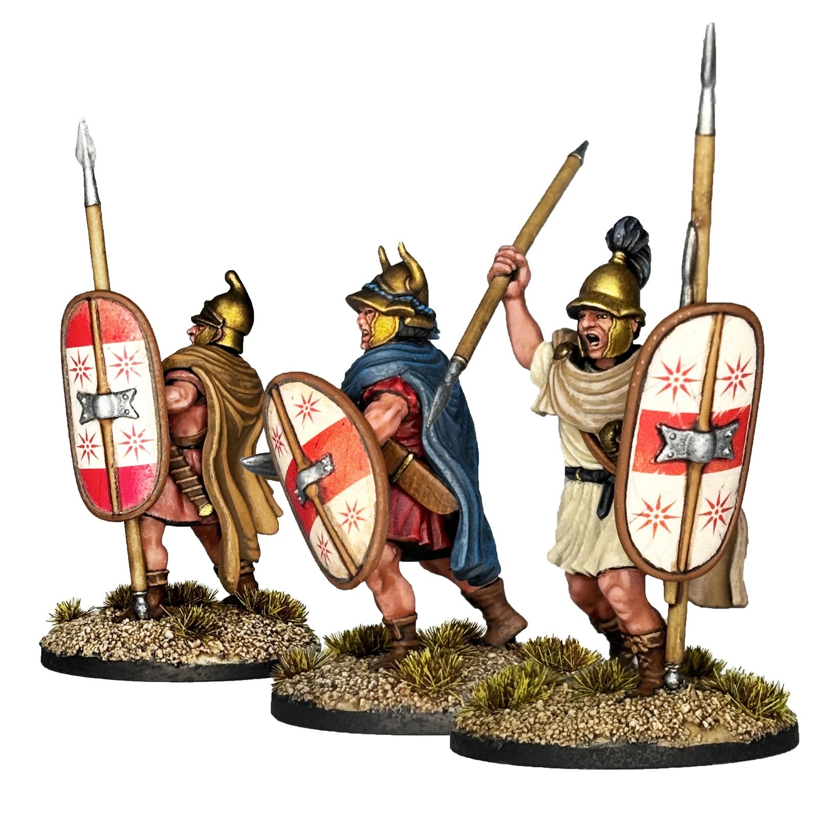 Victrix Greek And Persian Wars 28mm Hard Plastic Thureophoroi Models - VXA051