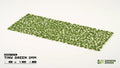 Gamers Grass Tiny Green 1mm Tufts For Wargaming Bases (500) Per Pack - GGTT-GR