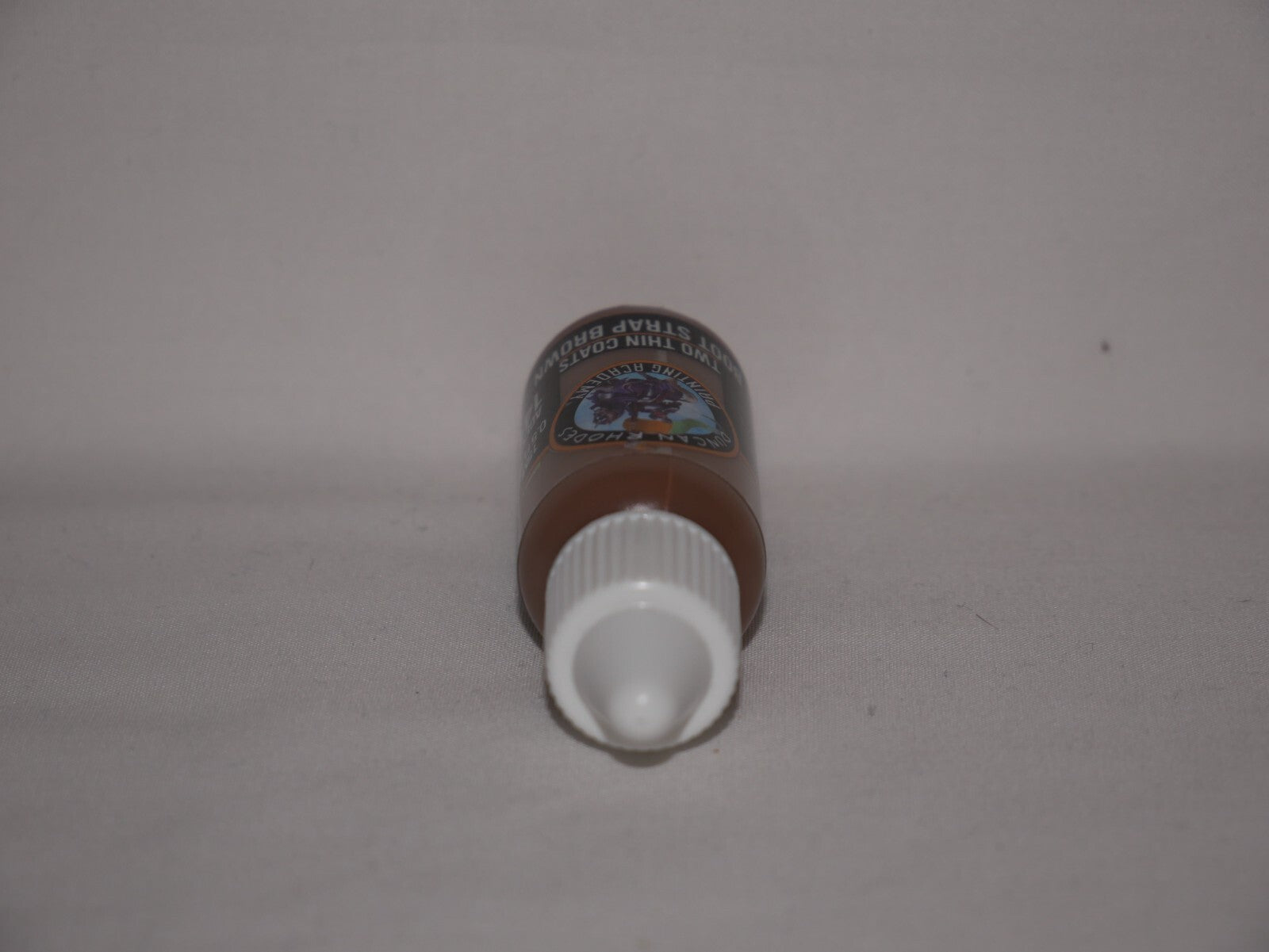Duncan Rhodes Painting Academy Two Thin Coats Boot Strap Brown 15ml Bottle 10155