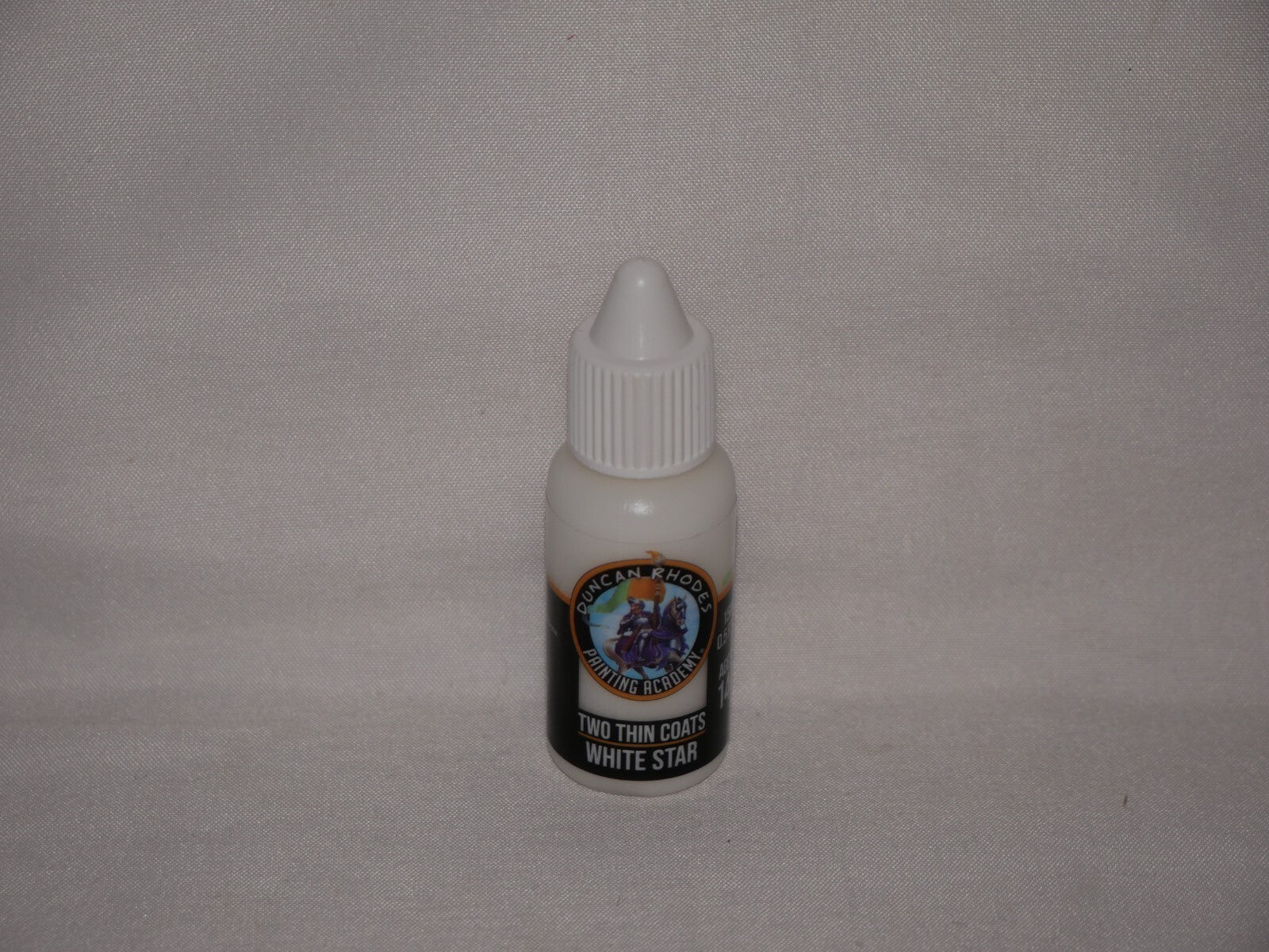 Duncan Rhodes Painting Academy 'Two Thin Coats' White Star 15ml Dropper - 10024