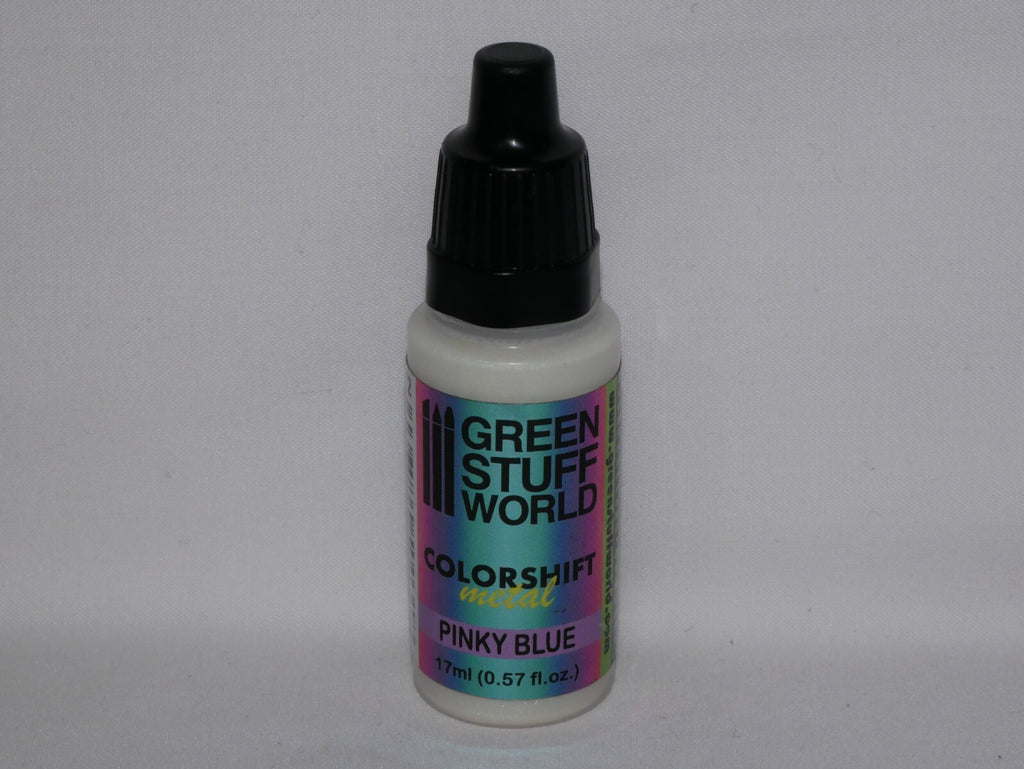 Green Stuff World Colorshift Chameleon Metal Paints Range Pinky Blue 17ml - 1672