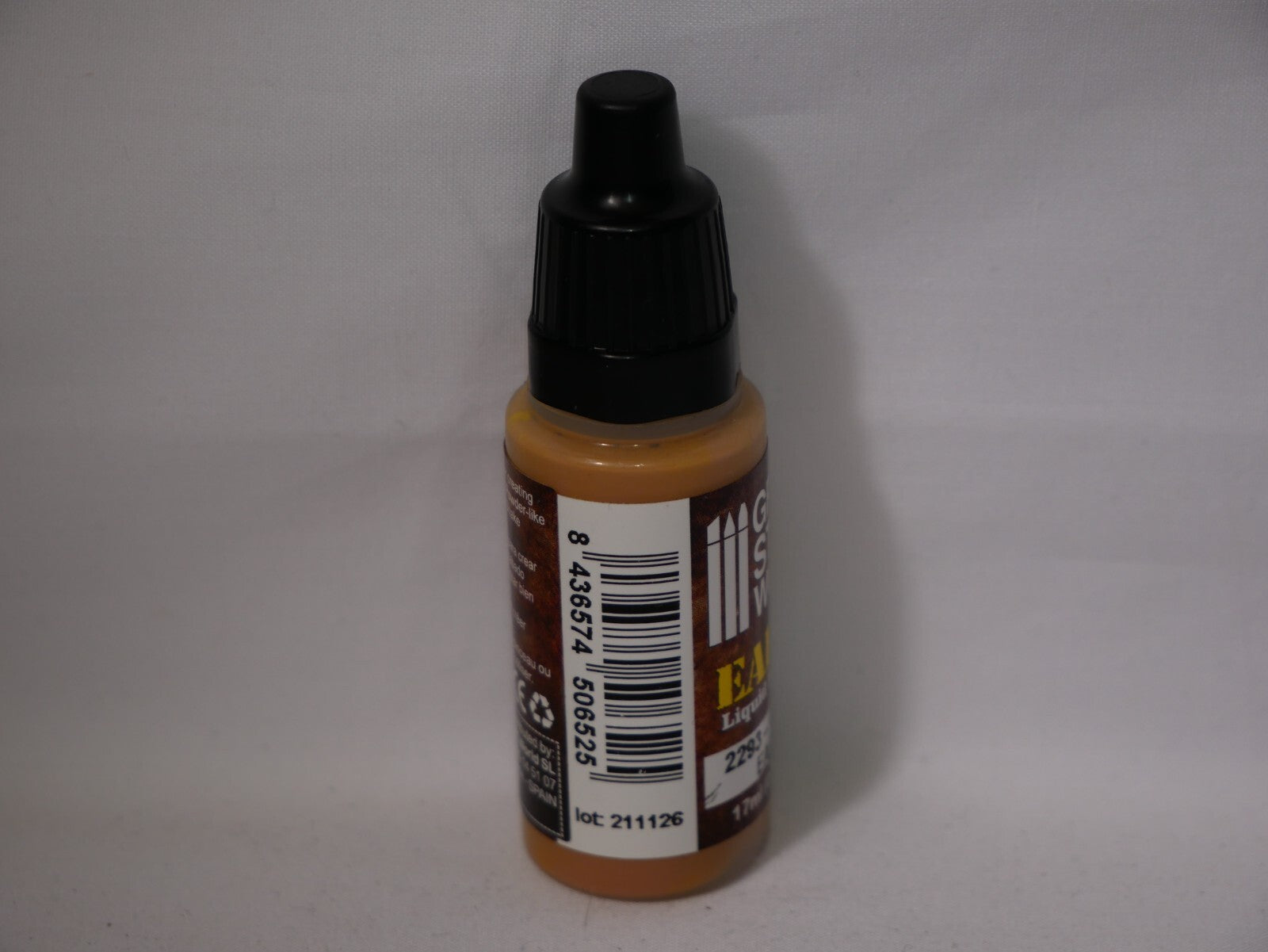 Green Stuff World Liquid Earth Pigments Paint Range Ochre Earth 17ml Bottle 2293