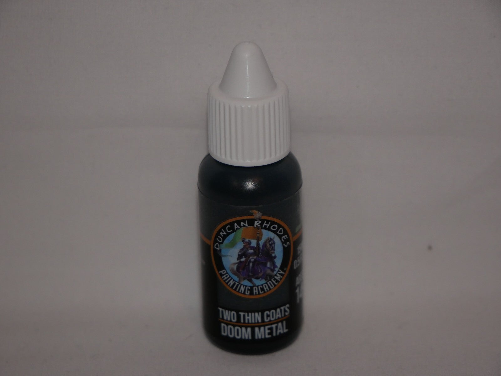 Duncan Rhodes Painting Academy Two Thin Coats Range Doom Metal 15ml Bottle 10170
