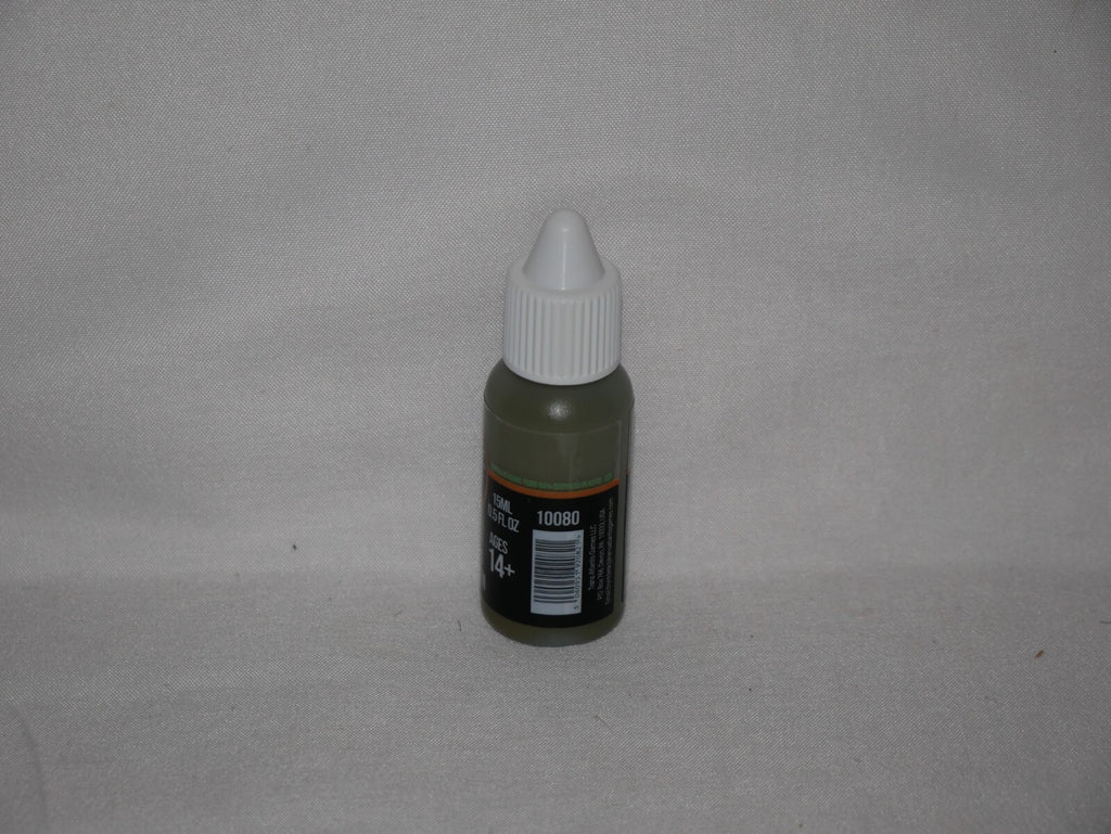 Duncan Rhodes Painting Academy 'Two Thin Coats' Gung-Ho Green 15ml Bottle 10080