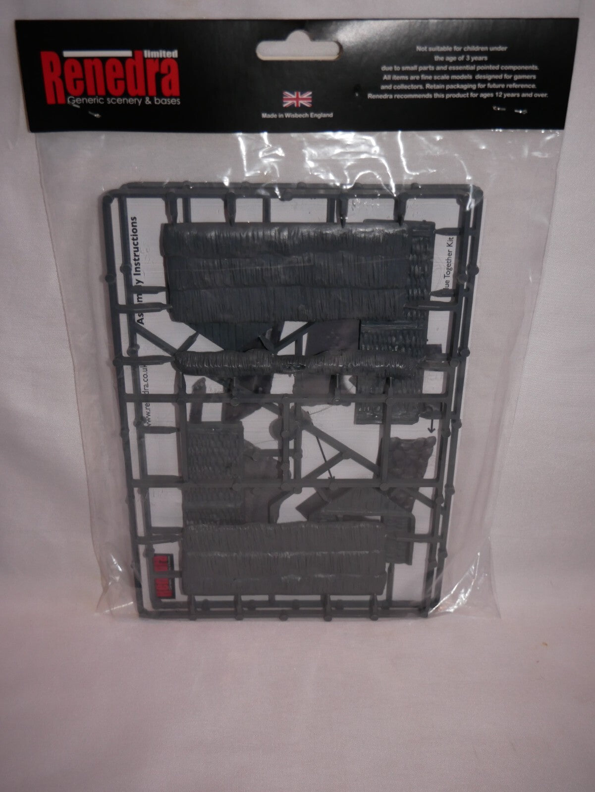 Renedra Ltd Generic Scenery & Bases 1/56th Scale Wattle/Timber Outbulding - RNWT