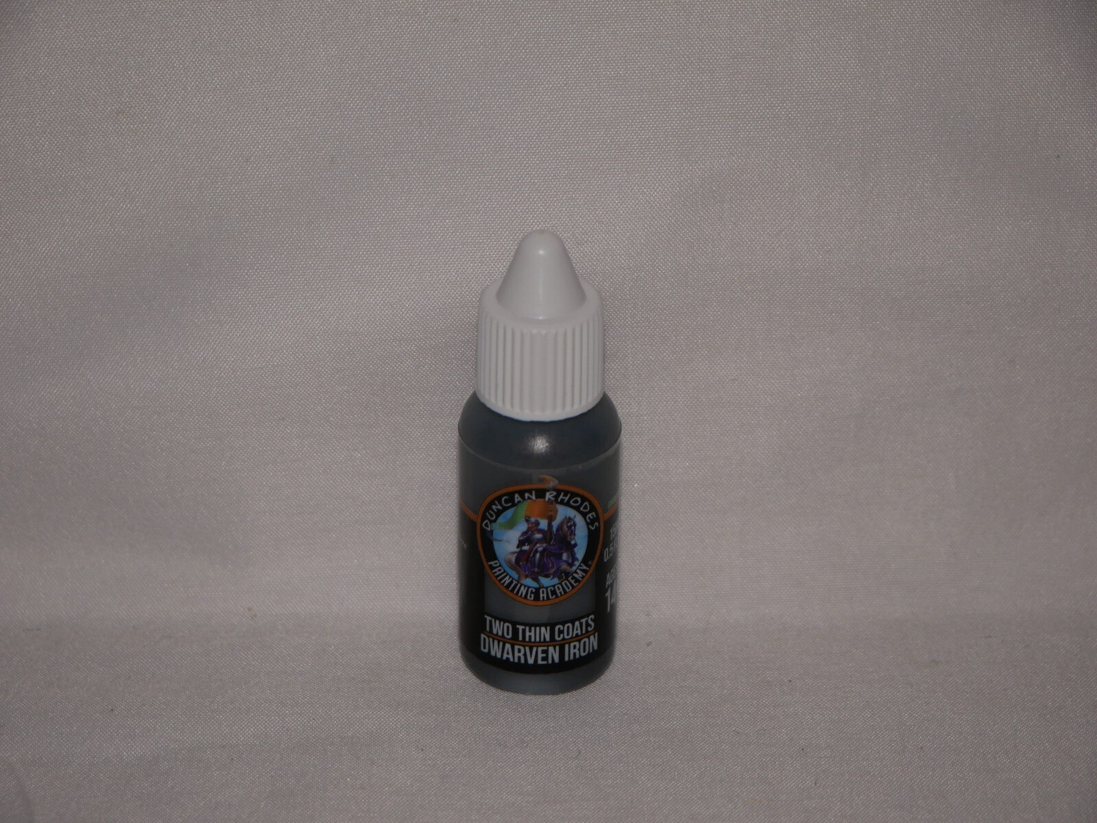 Duncan Rhodes Painting Academy 'Two Thin Coats' Dwarven Iron 15ml Bottle - 10106