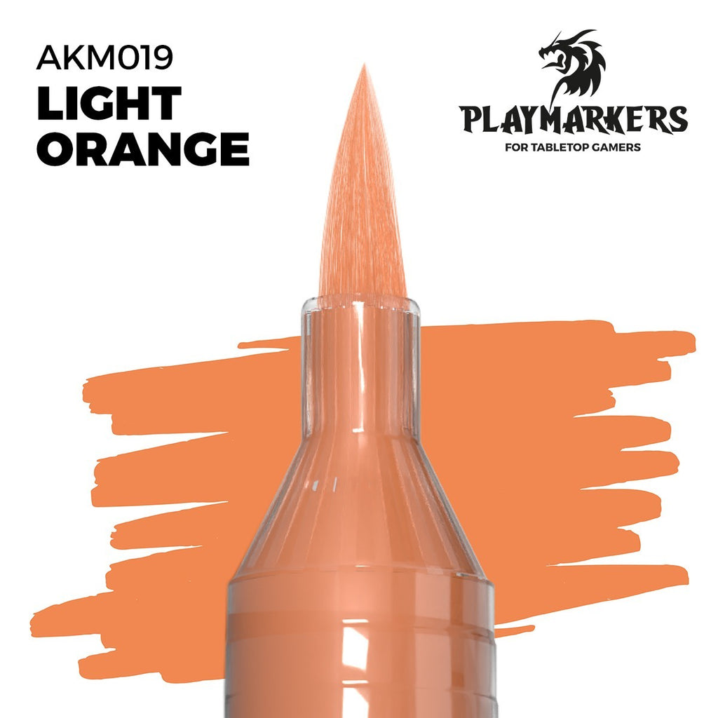 AK Interactive Acrylic Paint Playmarkers For Tabletop Games Light Orange AKM019