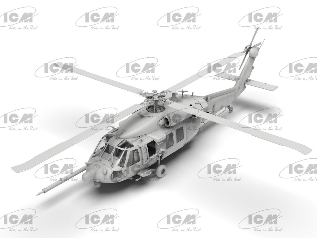 ICM 1:48 Scale Sikorsky MH-60L Black Hawk US Special Forces Helicopter - 48360